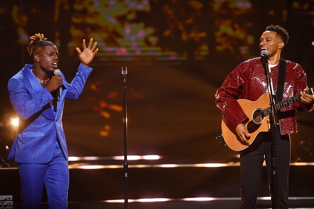 Jonathan McReynolds & Jamal Roberts On Kelly Clarkson Show