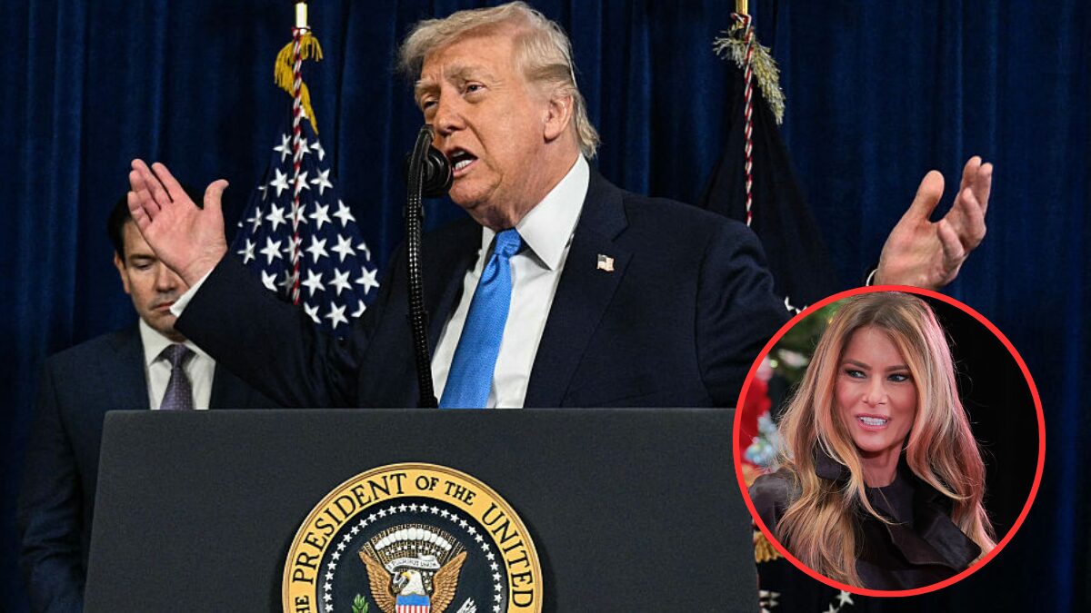 ‘Hahaha…That Fake Smile’: Melania Loses Control When Trump Opens His Mouth, She Notices the Cameras Too Late, and Fans Can’t Stop Laughing