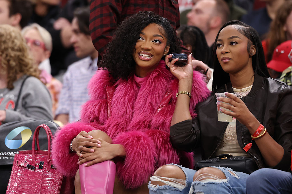 Angel Reese Wore Baby Phat & Barbie Pink – And We Are Obsessed