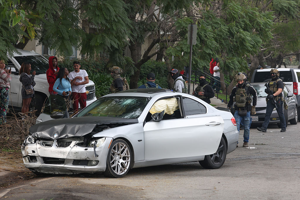 Feds And Local Authorities Scramble After ICE Opens Fire In Los Angeles