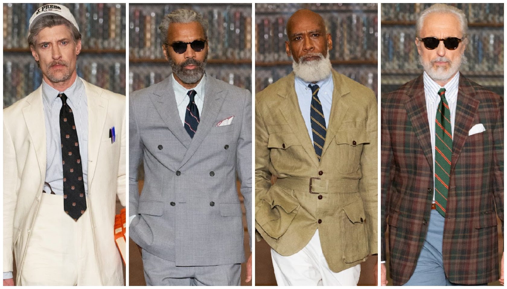 J. Press Brought Out The Zaddies To The Runway At New York Fashion Week