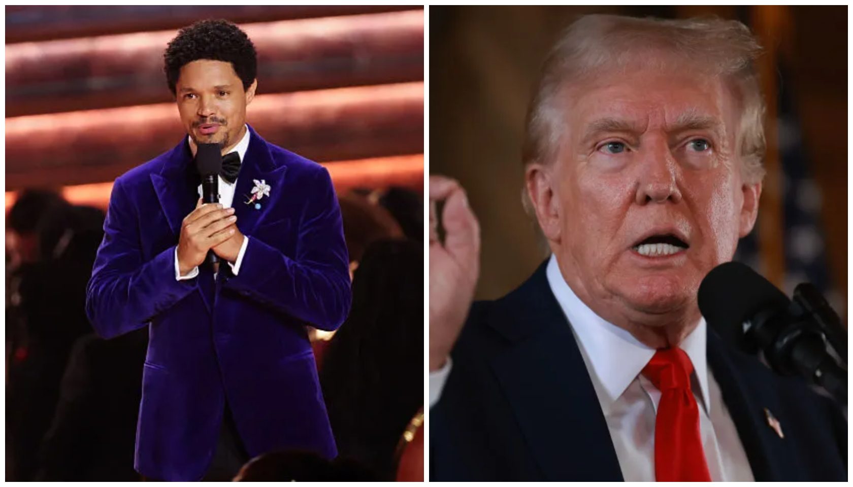 Trump Slams Grammy Awards, Threatens Lawsuit Over Trevor Noah Joke