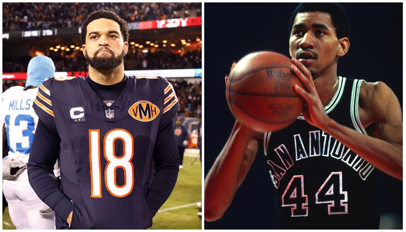 Cold War: George Gervin & Caleb Williams Are Fighting Over The ‘Iceman’ Nickname