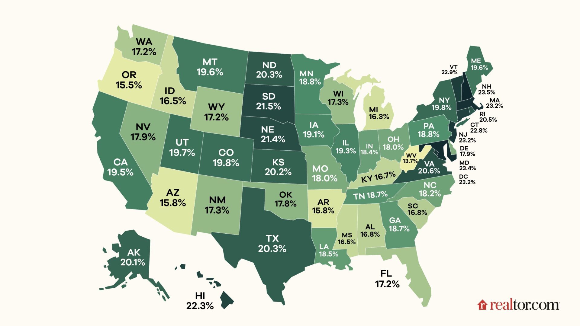 Mapped: Millions of People Ages 65-Plus Are Shunning Retirement in America’s Most Expensive ZIP Codes