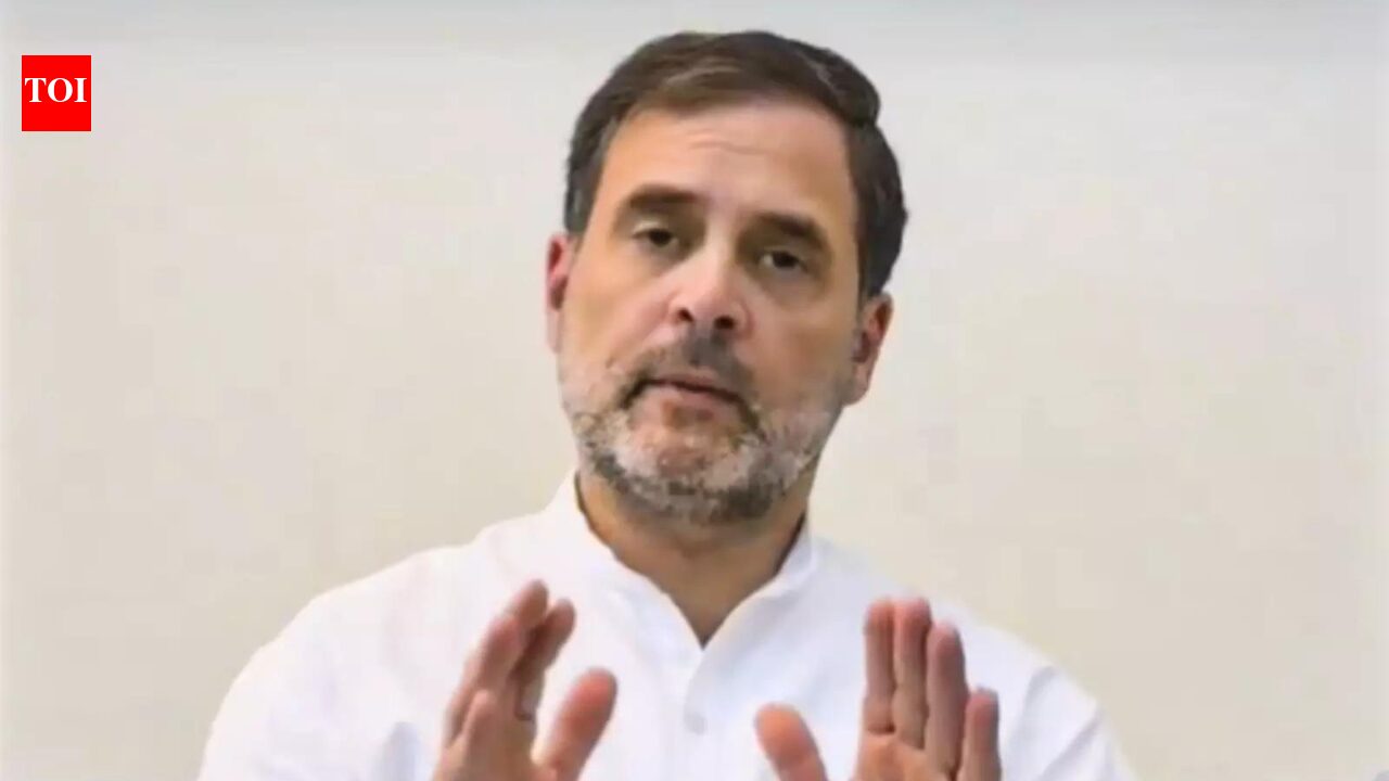 Rahul Gandhi’s fresh swipe at PM Modi over India-US trade deal: ‘Compromised PM’ – The Times of India