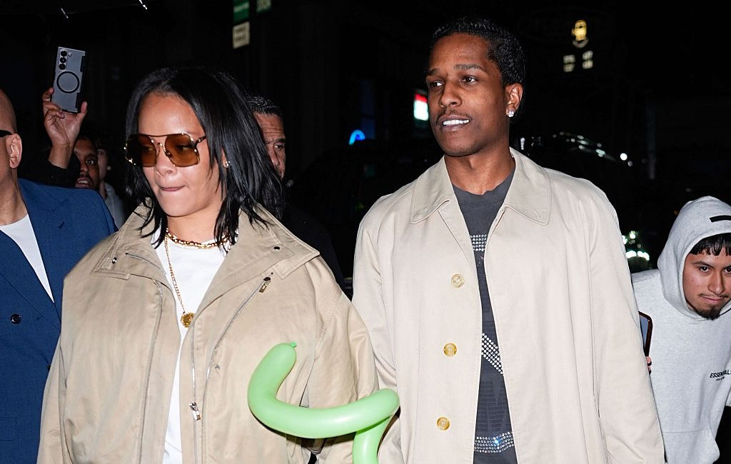 Fenty Family Business: Rihanna & A$AP Rocky Wear Coordinating ‘Fits For Son RZA’s 4th Birthday Bash