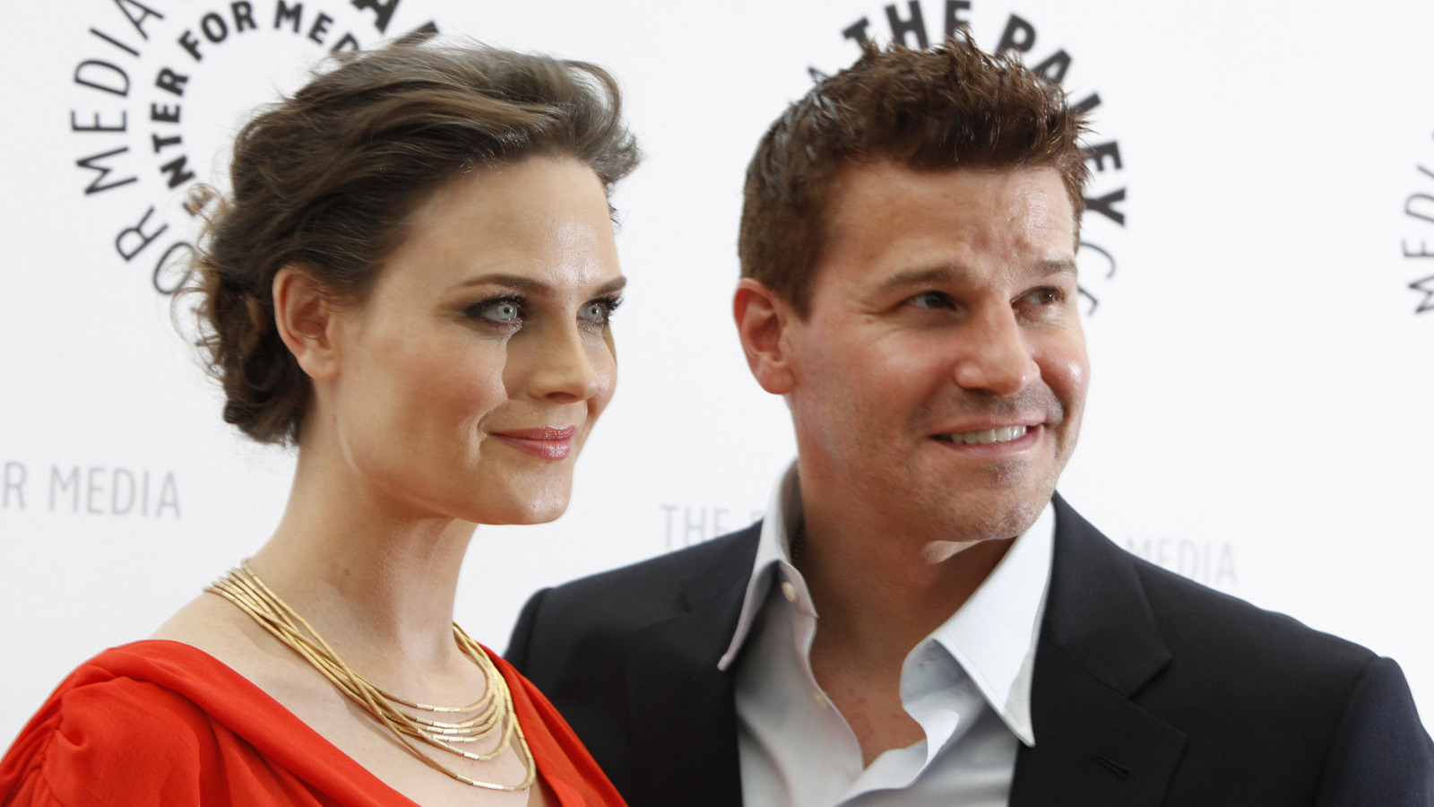 Emily Deschanel Gave David Boreanaz A Spooky Bones Prop As A Gift
