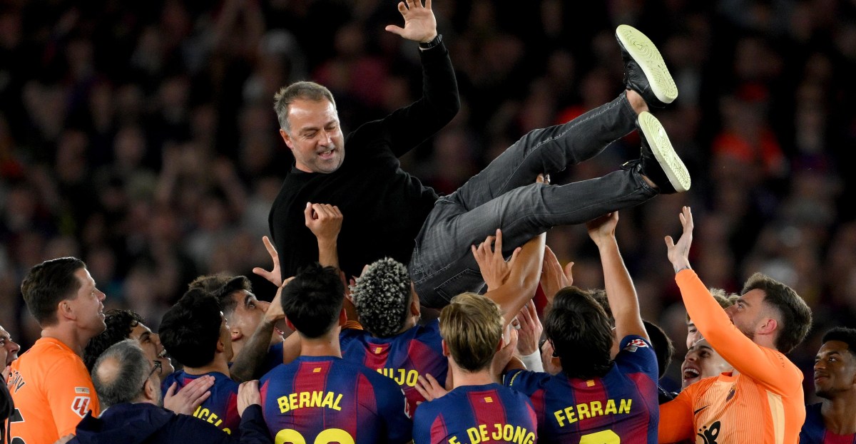 ‘I’ll never forget this moment’- Hansi Flick gets emotional after Barcelona beat Real Madrid and seal La Liga title – Barca Blaugranes