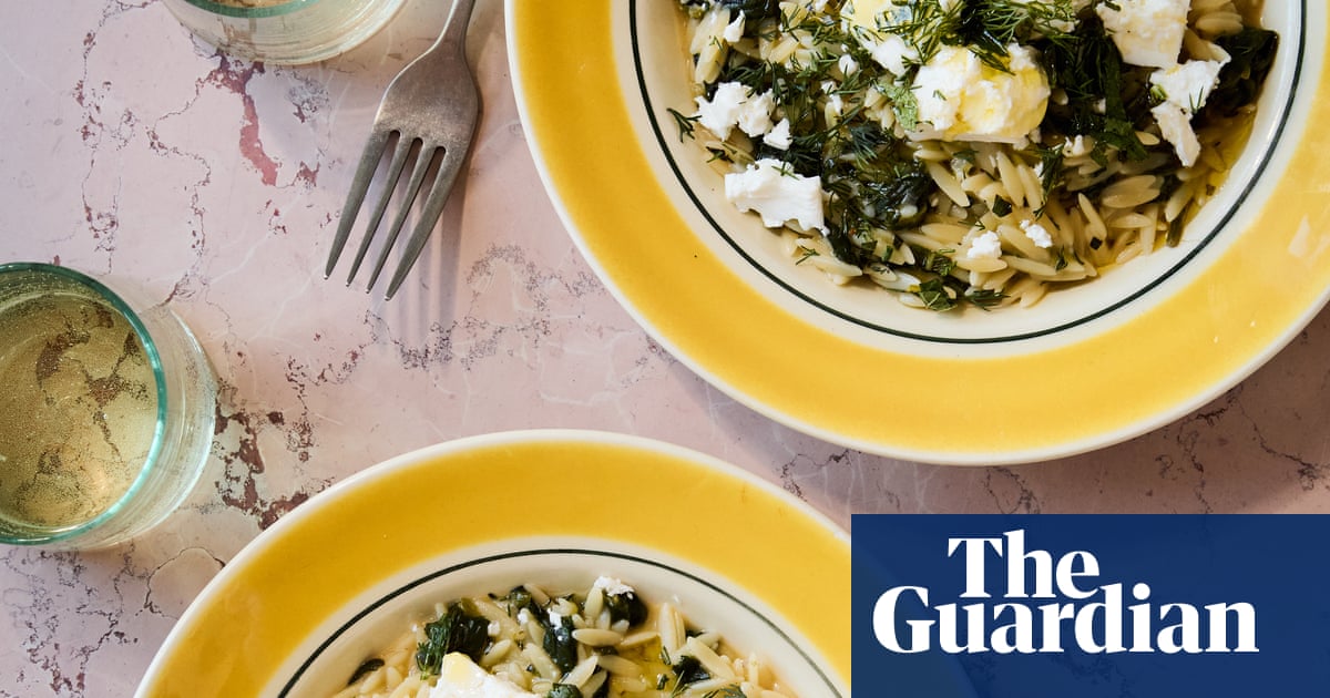 Georgina Hayden’s quick and easy recipe for spanakopita orzo | Quick and easy