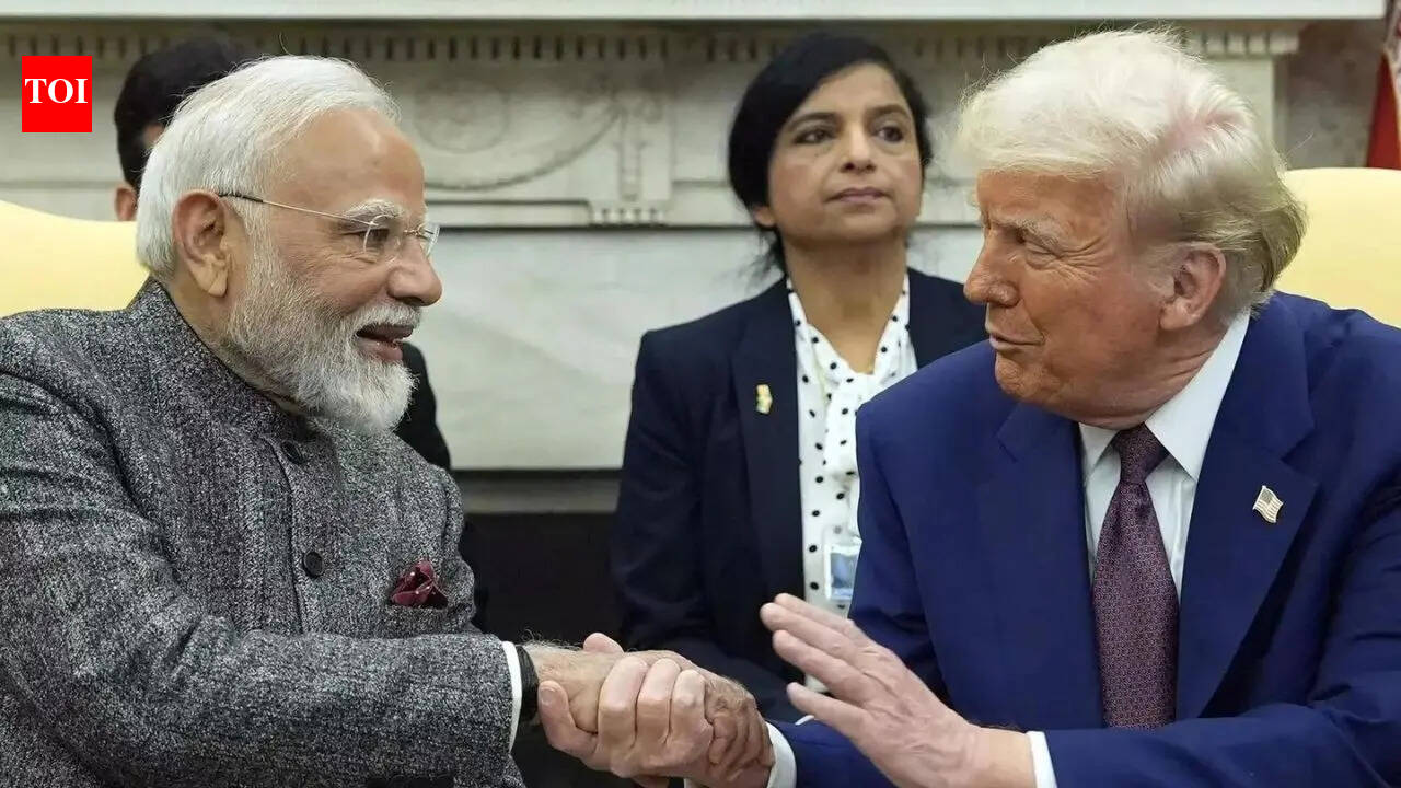 ‘He is a good friend of mine’: Trump praises PM Modi, says US and India will get to a trade deal – The Times of India