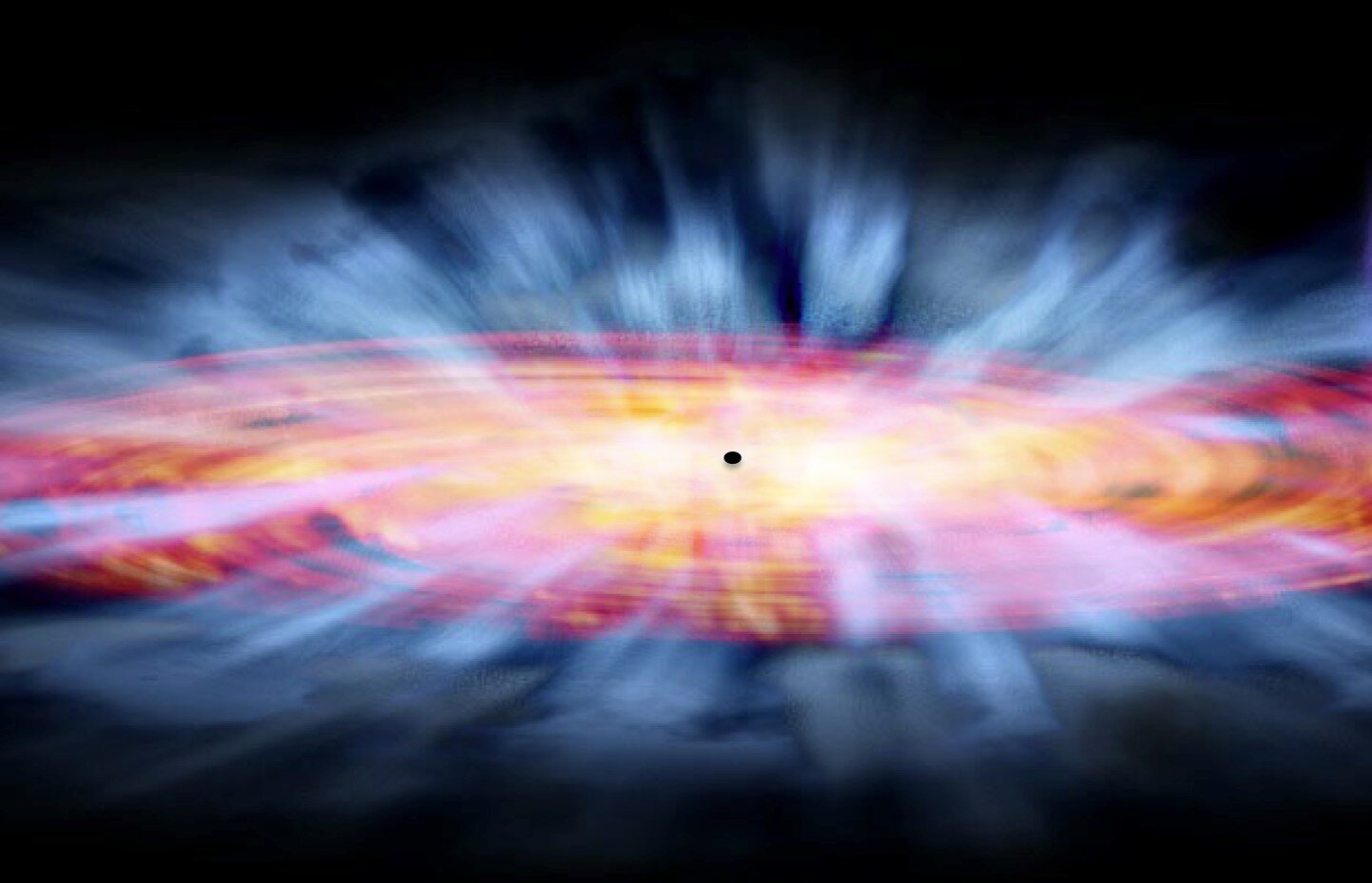 Record ultraviolet quasar wind reaches 30% light speed near supermassive black hole – Phys.org