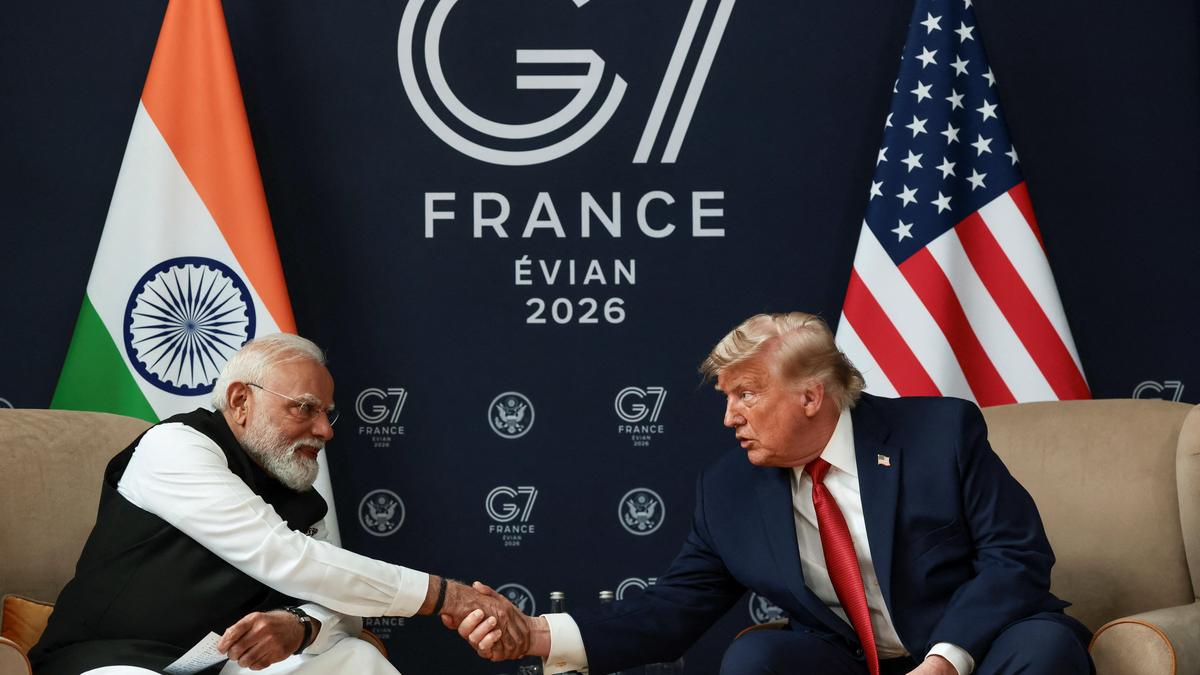 G7 Summit Day 2 LIVE: Safety of Indian seafarers should be considered while implementing the deal, says PM Modi to Trump – The Hindu
