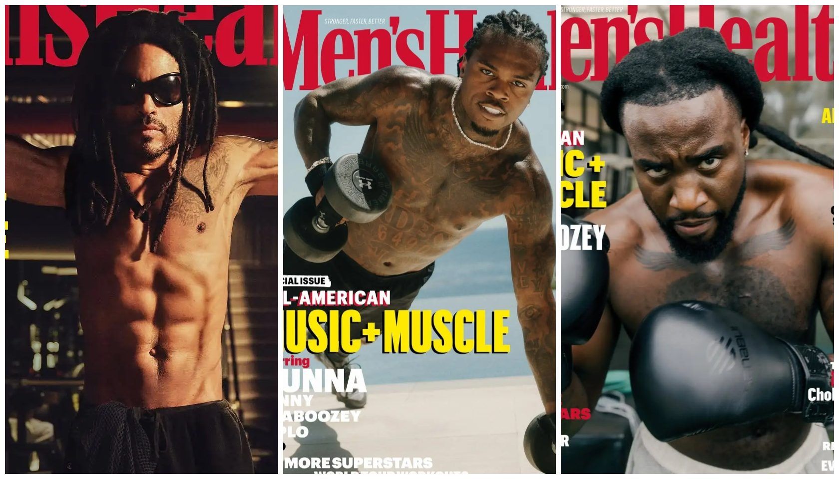 Fine AF Fridays Vol 35 — Lord… Who Told Lenny Kravitz, Gunna & Shaboozey To Take Their Shirts Off? We Just Wanna Say Thanks.