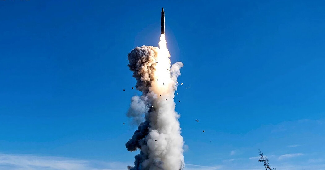 China Test Fires Missile in the Pacific for the First Time Since 2024 – The New York Times