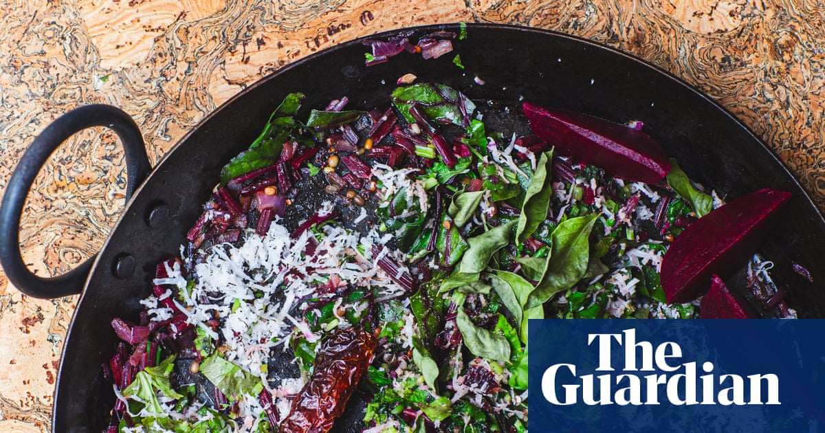 How to turn beetroot leaves into a classic south Indian vegetable dish – recipe | Waste not
