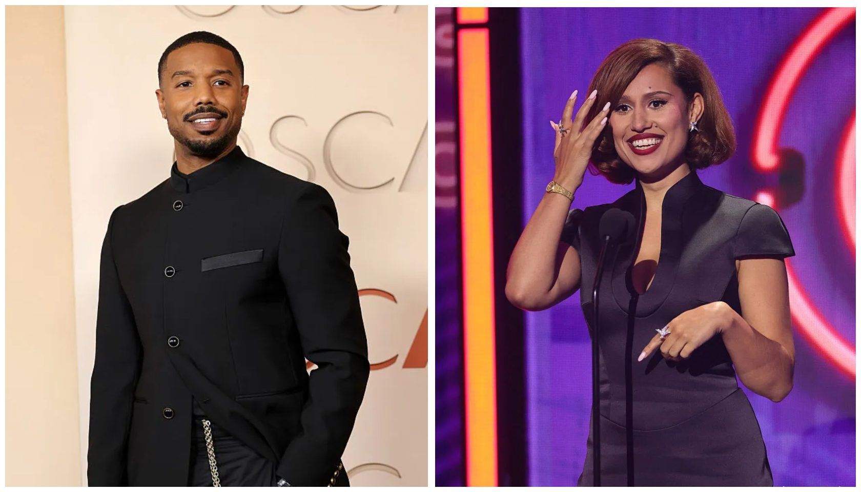 The Girls Are In Mourning — Michael B. Jordan Sparks Romance Rumors After Cozy Six Flags Rollercoaster With British Singer Raye