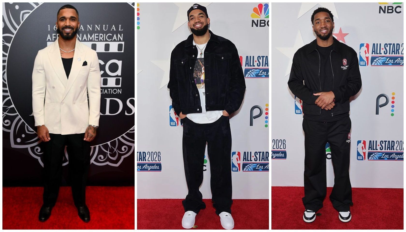Here Comes The Groom: Tyler Lepley, Donovan Mitchell & Karl-Anthony Towns Bring Swagger And Style To The Altar