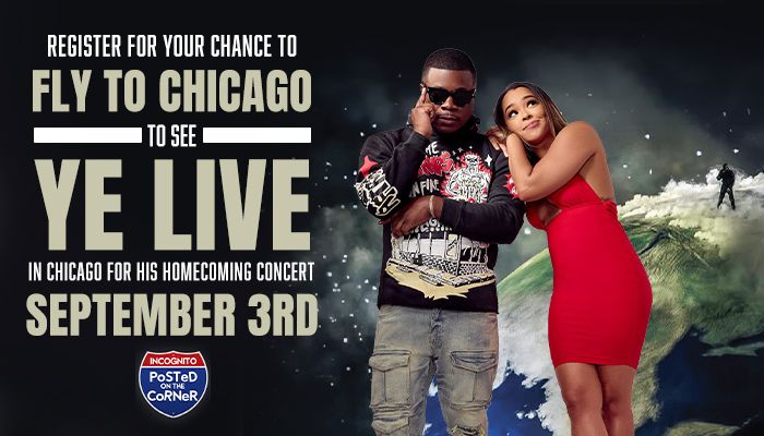 Register to Win a Trip to Chicago to See Ye Live
