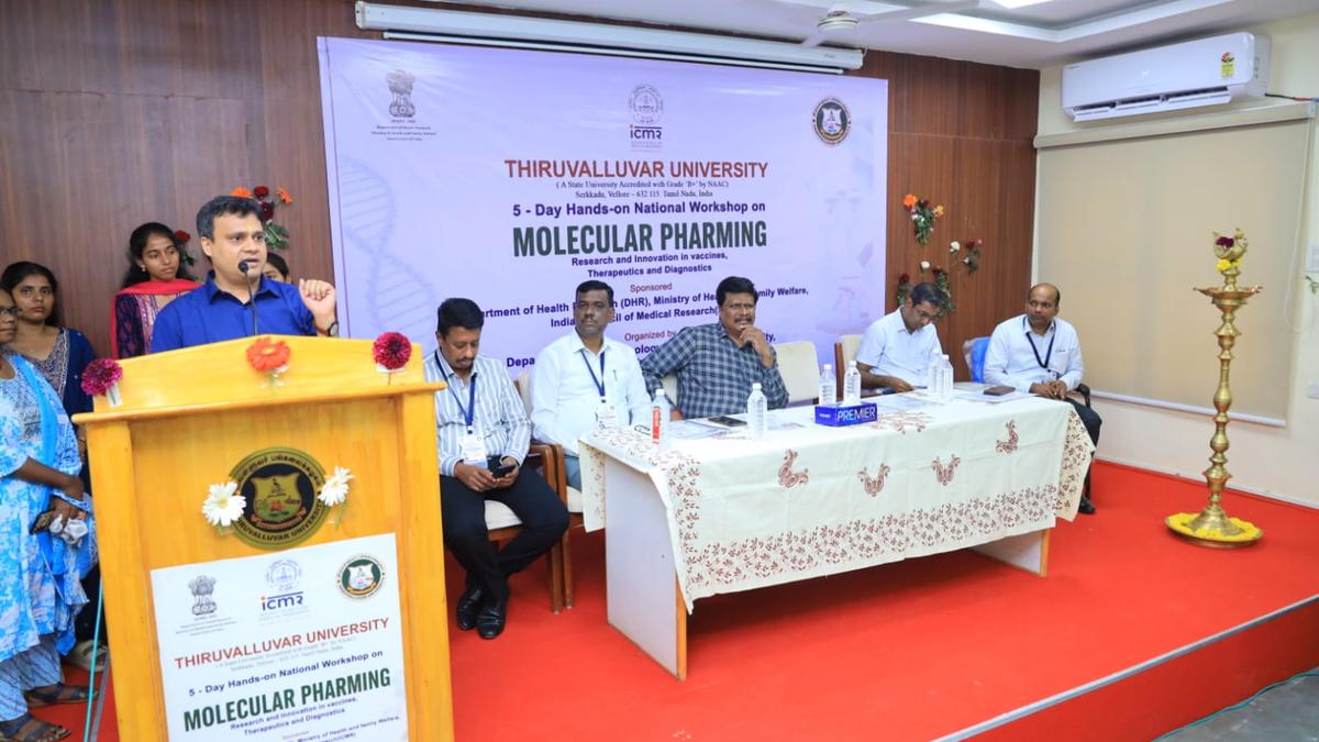 Workshop on Molecular Pharming held in Vellore – The Hindu