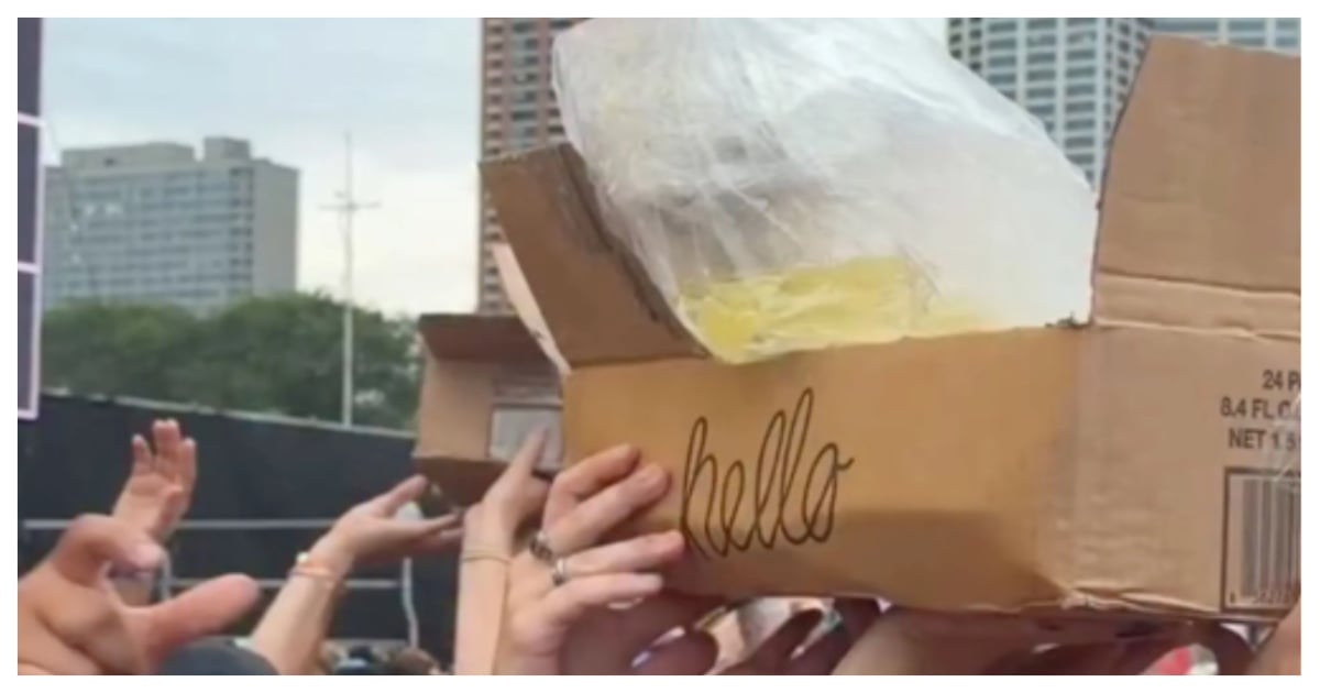 Lollapalooza Attendees Slammed for Crowd Surfing Urine Bag