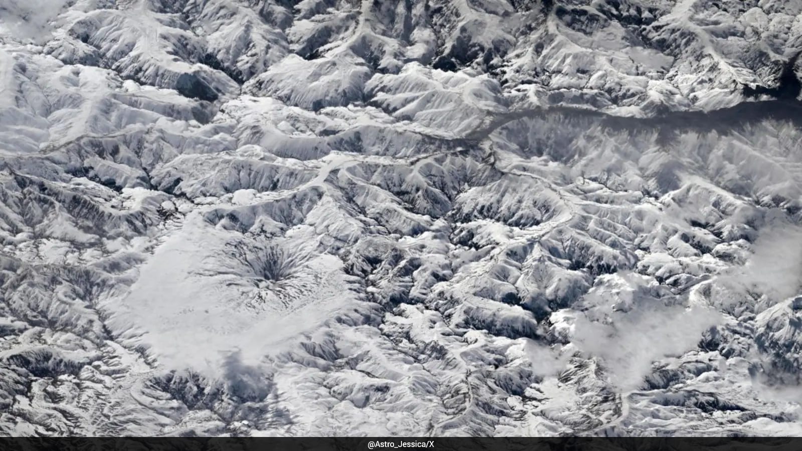NASA Astronaut Jessica Meir Captures Patagonia Icefields From Space, Calls It “Earth Art” – NDTV