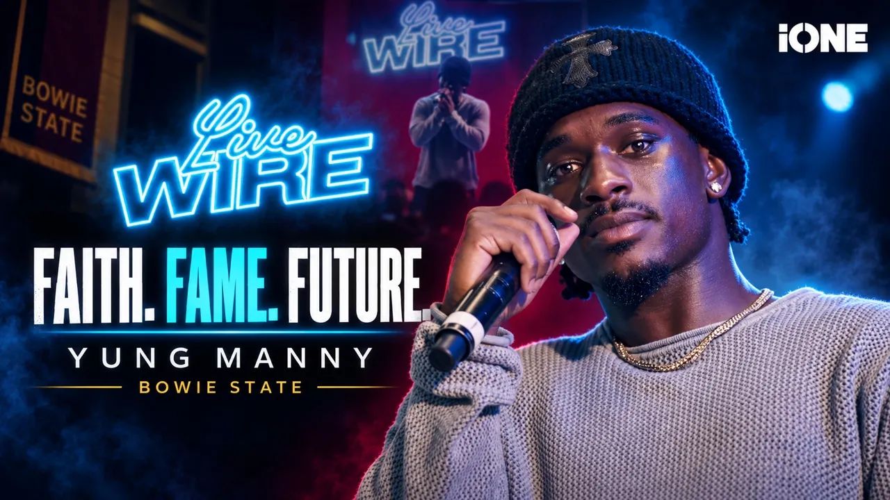 Yung Manny On Faith, Fame & Finding Balance At Bowie State | Live Wire