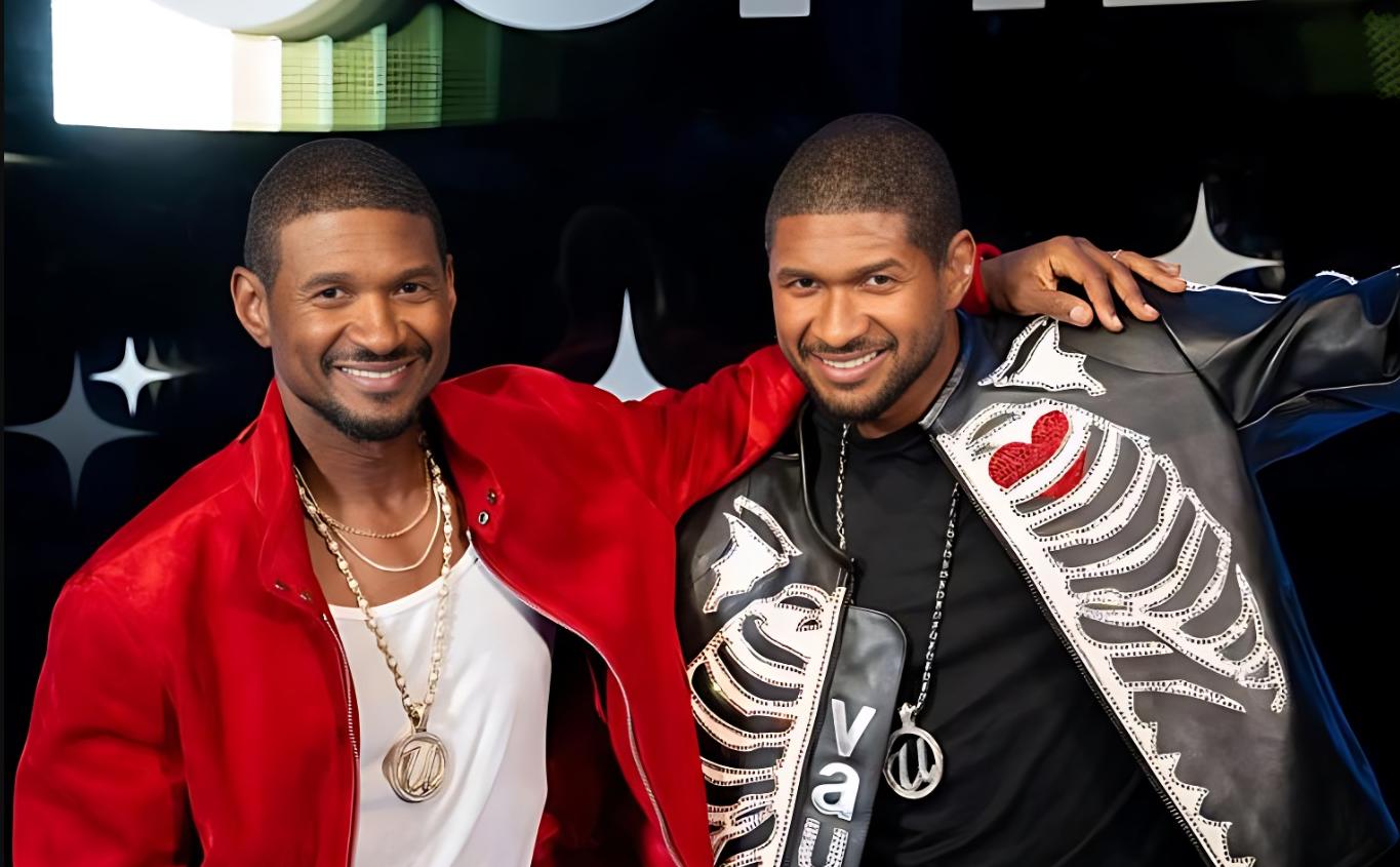 Usher Meets His Wax Twin in Las Vegas: ‘It Looks More Like Me Than Me’ | WATCH