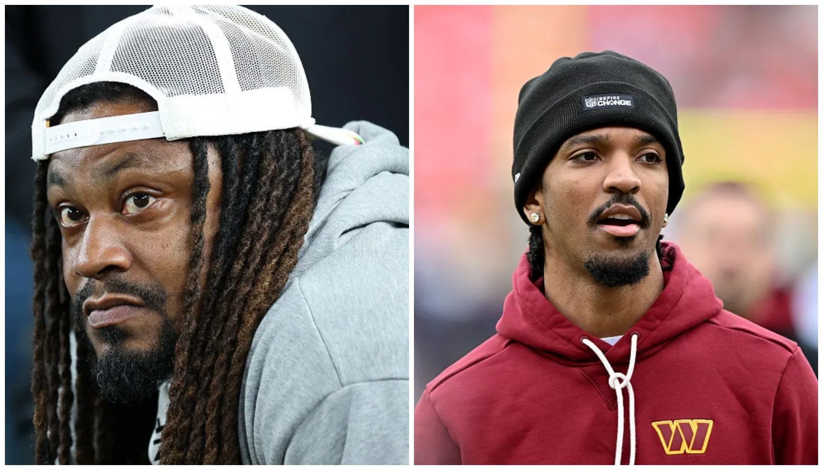 Marshawn Lynch Has Wild Sex Advice for Jayden Daniels After Gruesome Elbow Injury