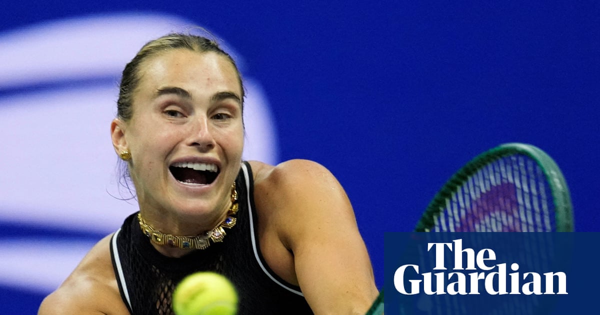 Aryna Sabalenka on brink of US Open trifecta after blitzing Jessica Pegula – The Guardian