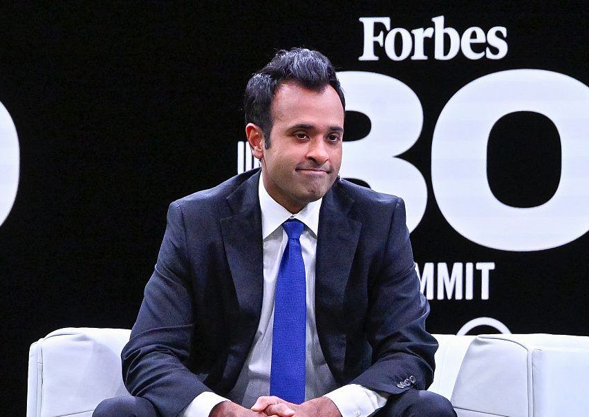 Vivek Ramaswamy Tried To Look Like A Regular Dude Swinging A Bat & Got Ruthlessly Mocked