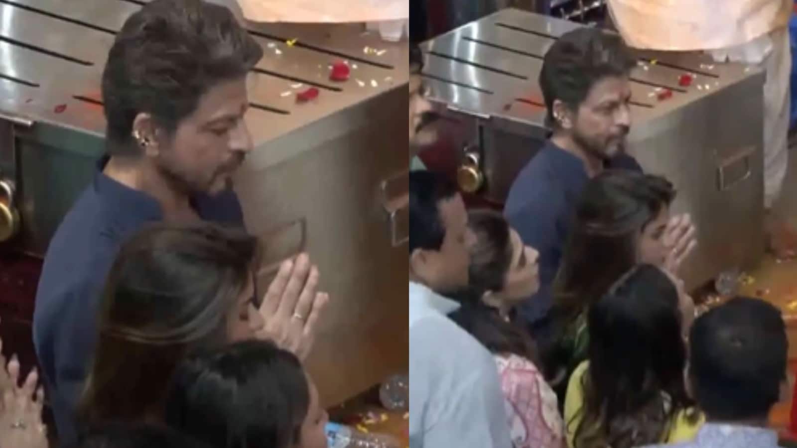 Watch: Shah Rukh Khan Visits Lalbaugcha Raja With Gauri And Suhana Khan – ndtv.com