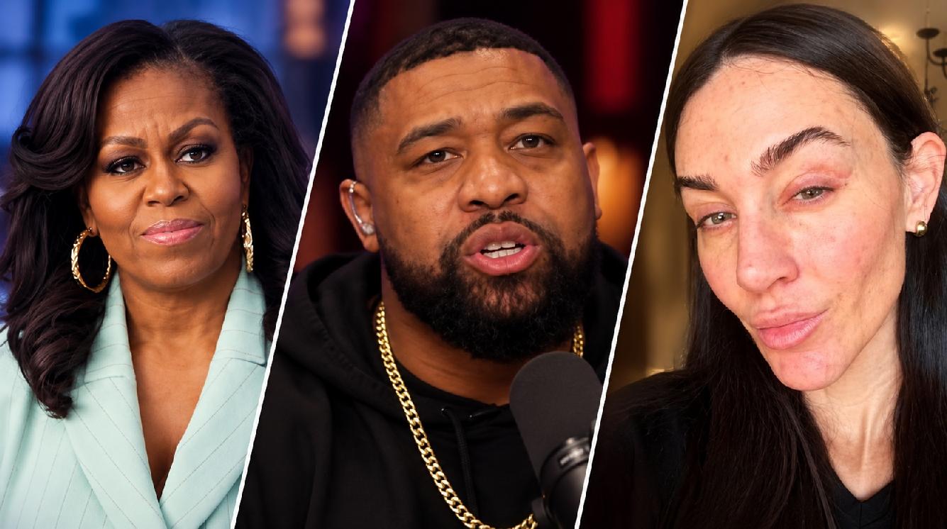 MAGA’s Brandon Tatum Insults Michelle Obama’s Looks — Then Has a Hissy Fit When Critics Come for His Wife | WATCH