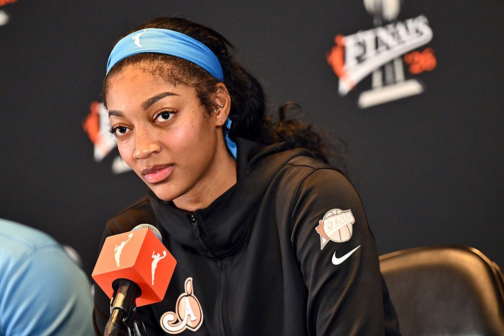 Angel Reese Brought Jordyn Woods’ Lucky Orange Bag To WNBA Finals Game 5