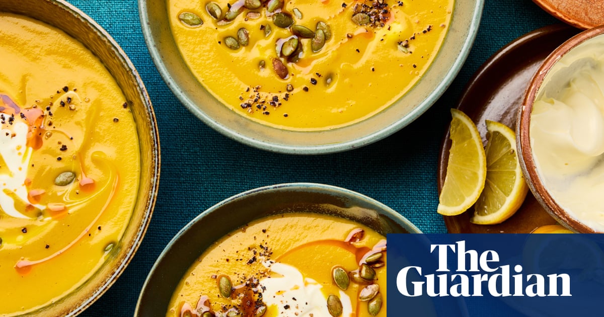 Jackson Boxer’s vegetarian recipe for brown butter pumpkin soup