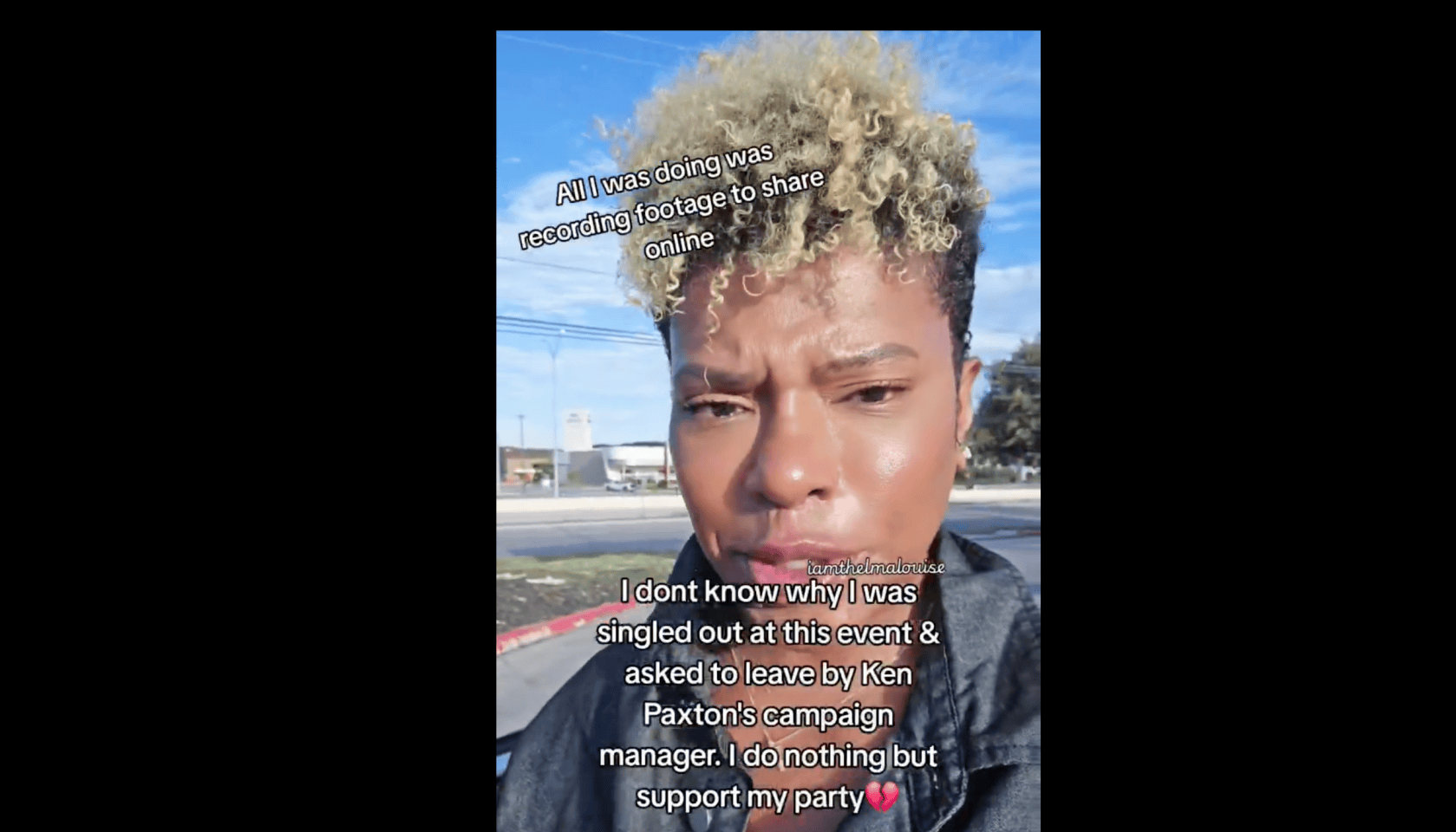 Black MAGA Woman Gets Tossed From Ken Paxton Rally, And She Can’t Figure Out Why