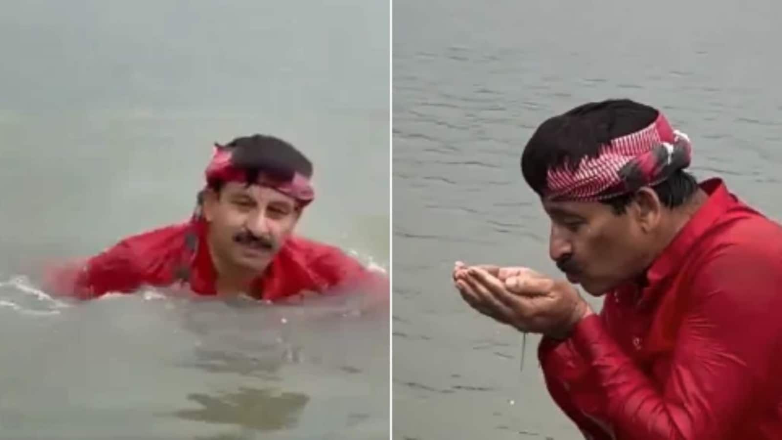 “Might Be Crocodiles Here, But”: BJP MP Takes Yamuna Dip, Declares It Clean – NDTV